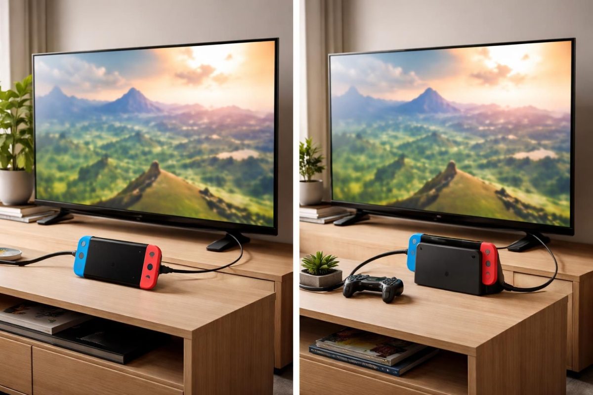 découvrez comment brancher une nintendo switch sur une tv, que vous disposiez ou non d'un port hdmi et avec ou sans dock, grâce à nos conseils simples et pratiques.