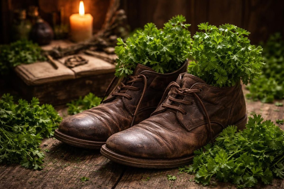 découvrez l'origine et le sens du rituel consistant à mettre du persil dans les chaussures : porte-bonheur, superstition ancestrale ou remède traditionnel ?